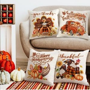 Thanksgiving Pillow Covers